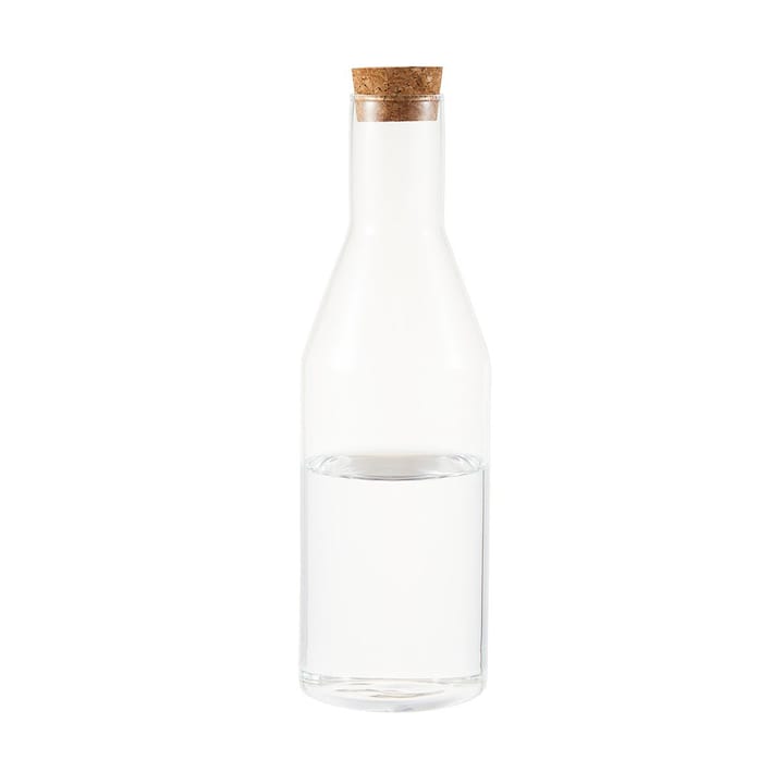 Sunnanö glasskaraffel med korklokk 1 l, Glass-kork Dorre