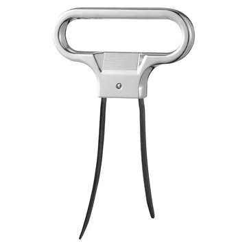 Vale Bladåpner korketrekker 11x6,4x1 cm - Svart-sølv - Dorre