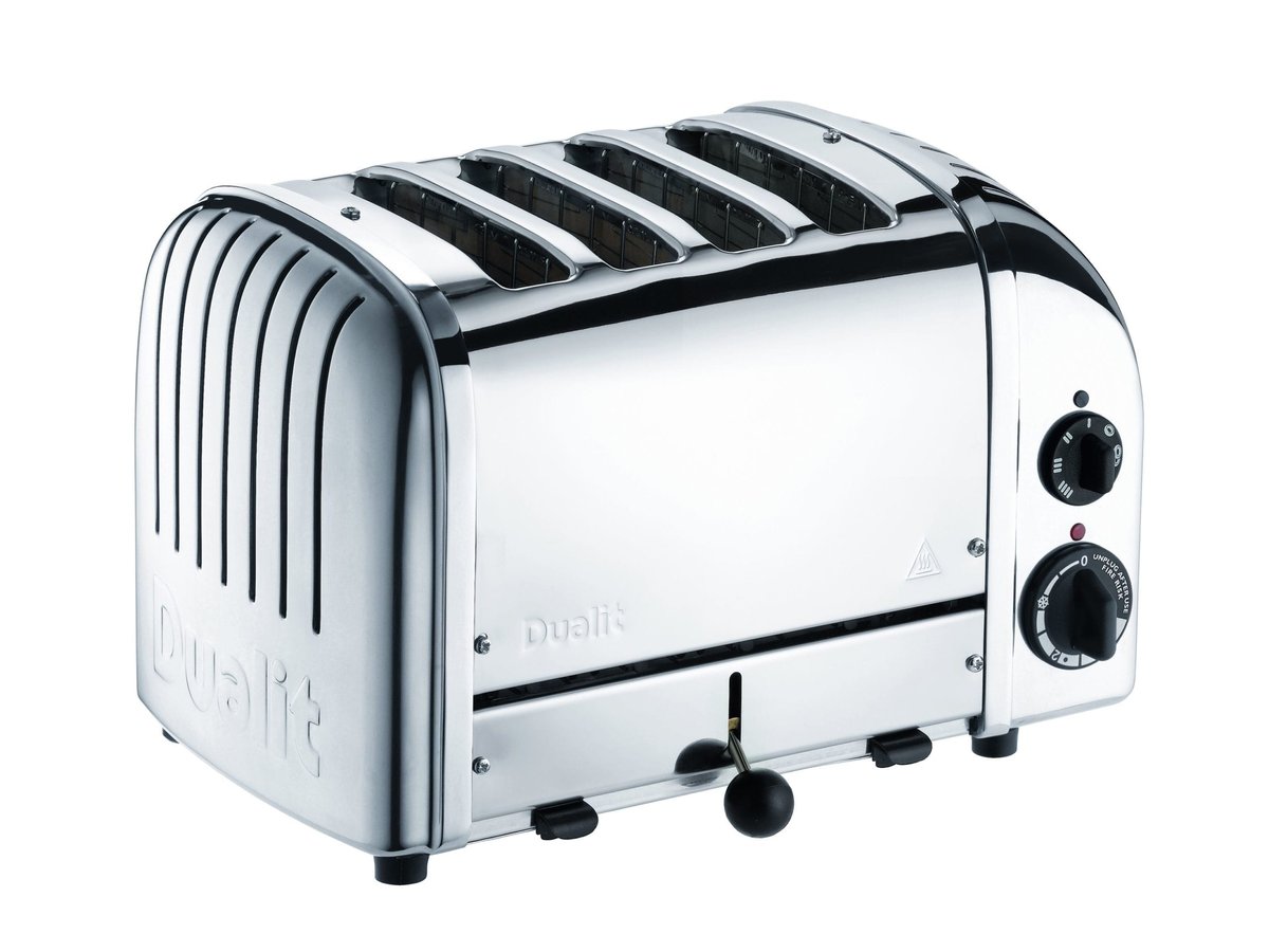 Dualit Brødrister Classic 4 Skiver Rustfri