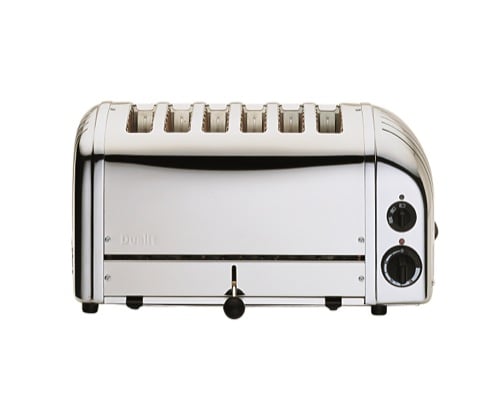 Dualit - Classic brødrister 6 skriver rustfri