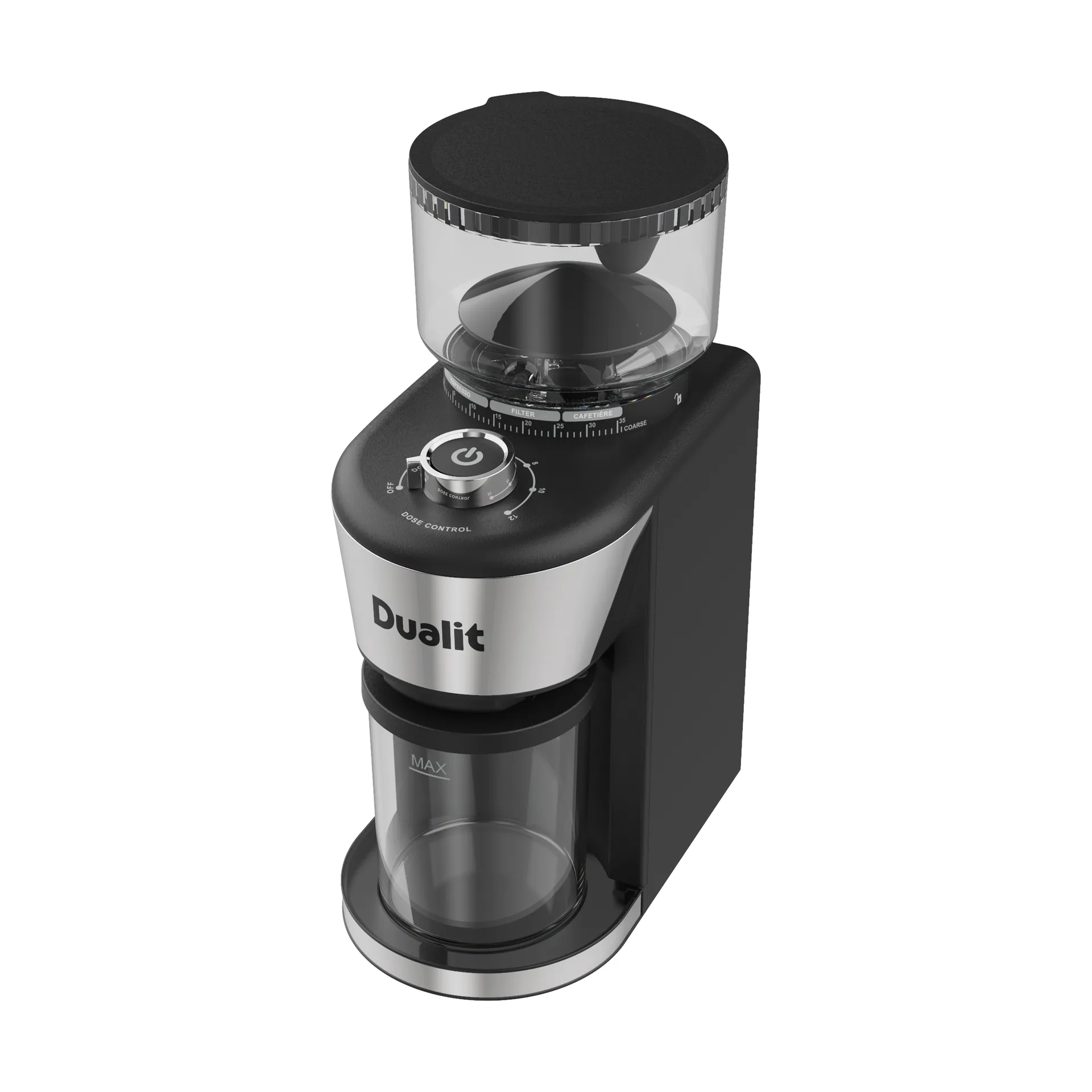 Dualit kaffekvern 31 cm, Svart Dualit