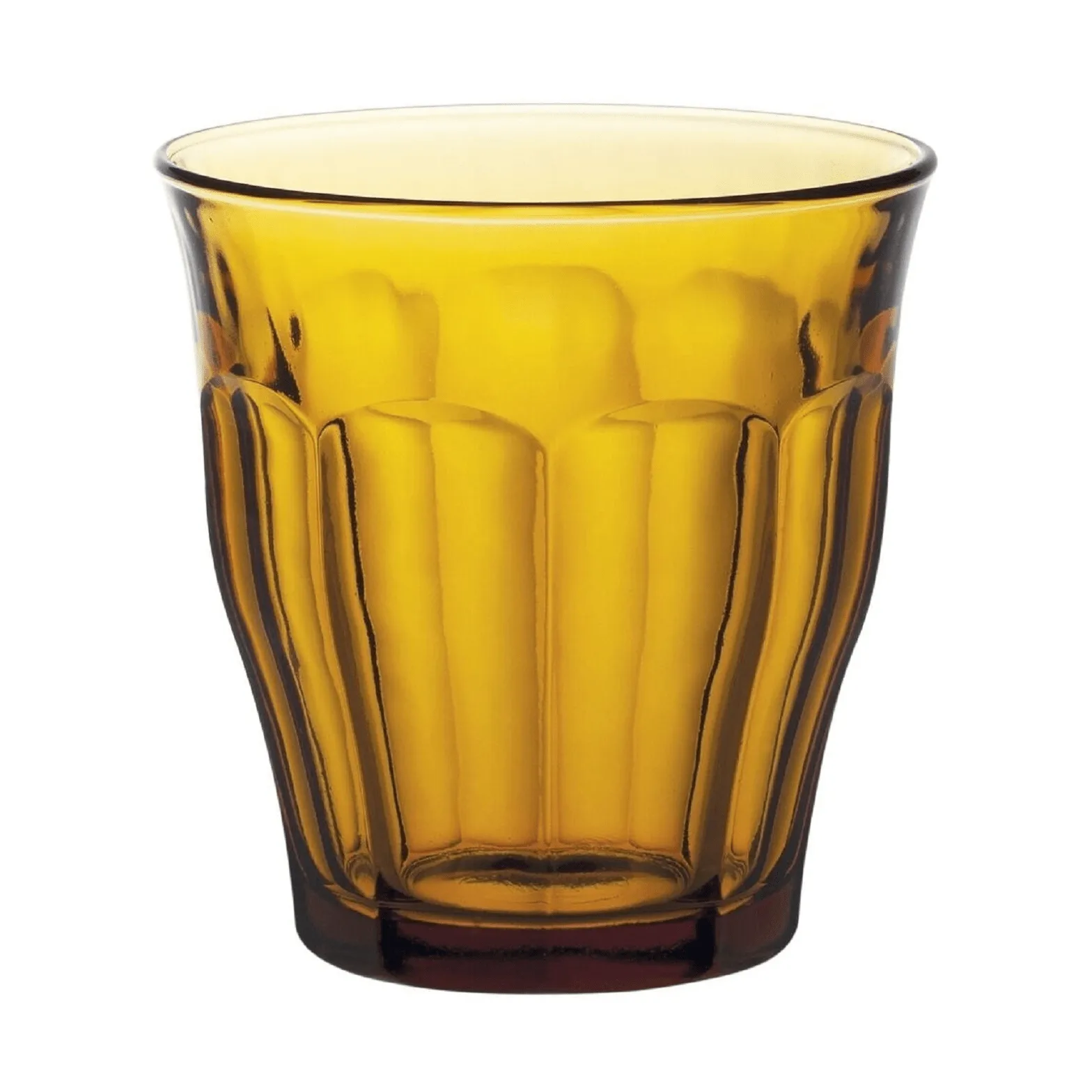 Picardie drikkeglass, Amber, 6-pakning, 25 cl Duralex