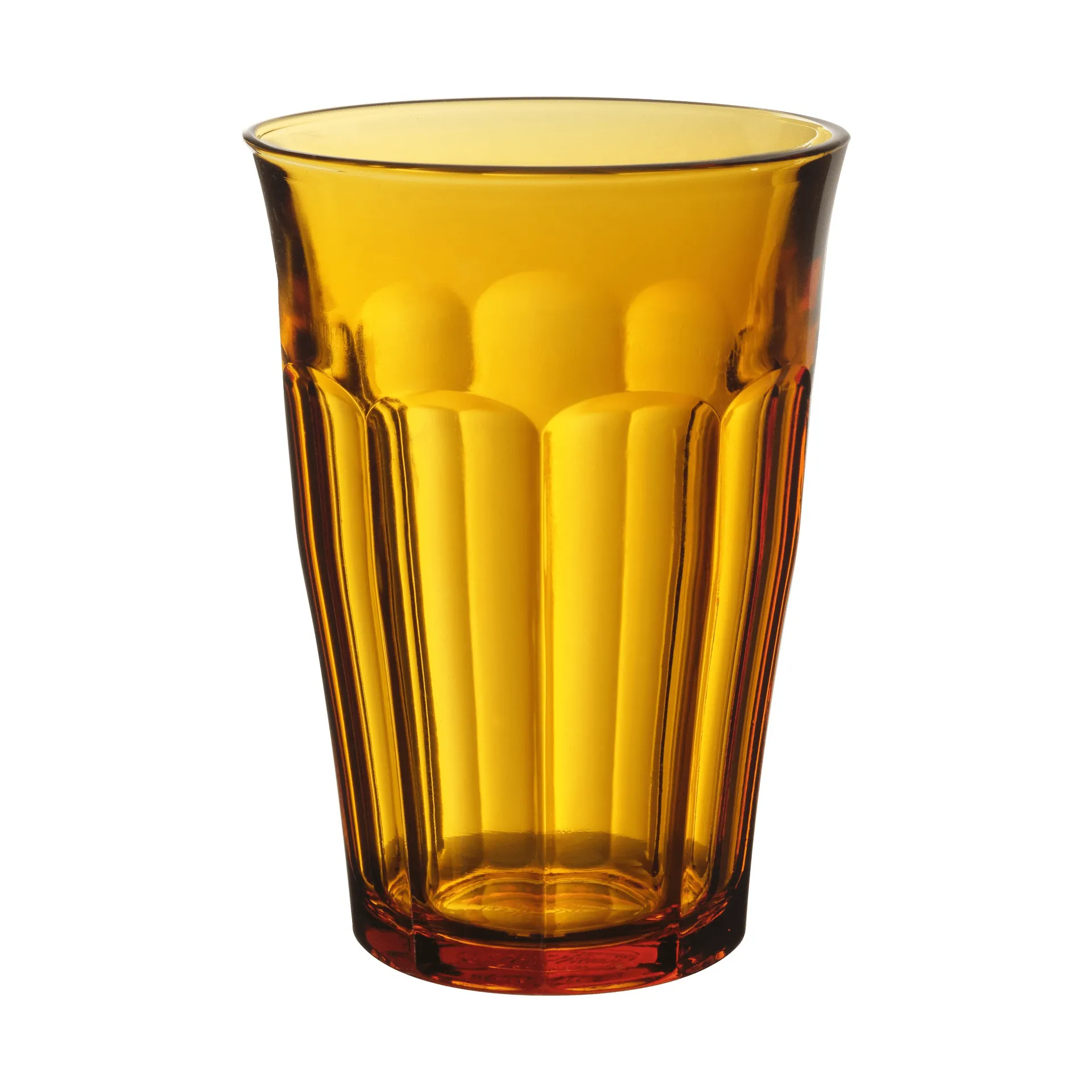 Picardie drikkeglass, Amber, 6-pakning, 36 cl Duralex