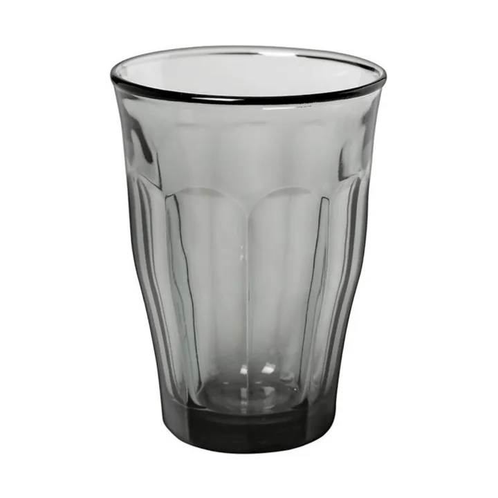 Picardie drikkeglass - Grå, 6-pakning, 36 cl - Duralex