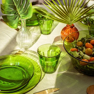 Picardie drikkeglass - Grønn, 6-pakning, 25 cl - Duralex