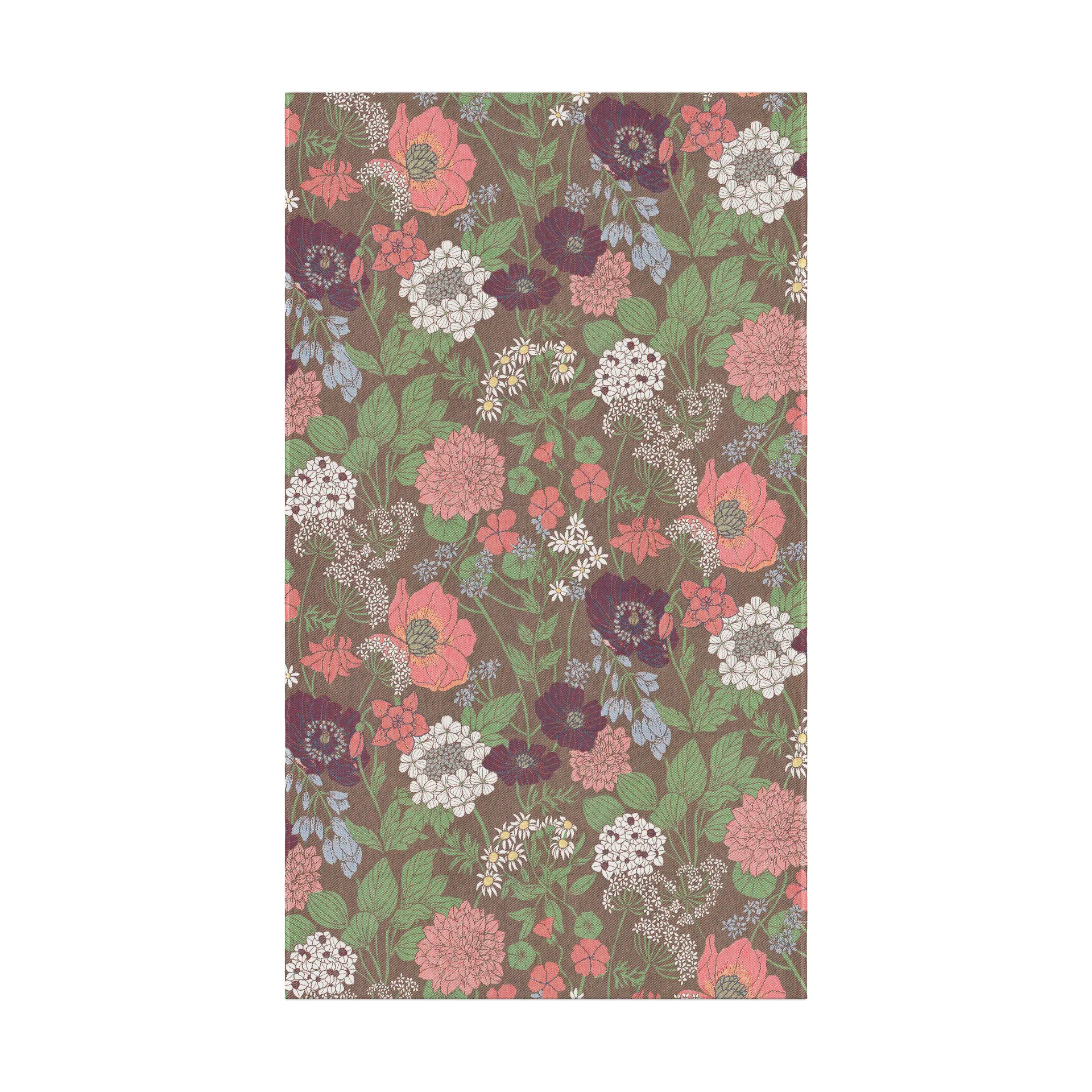 Blomsterfång bordduk 145x250 cm, Multi Ekelund Linneväveri