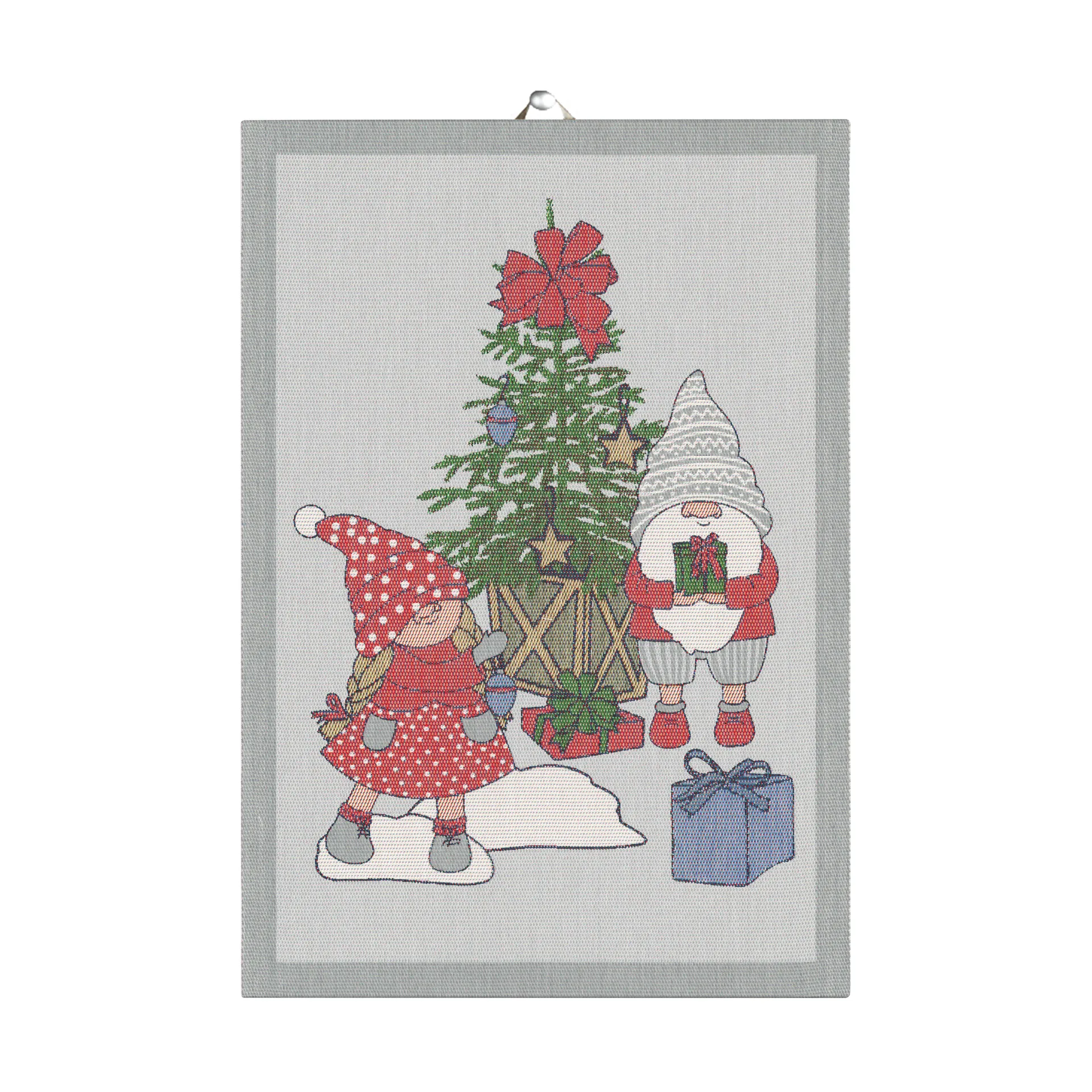 Christmas Eve kjøkkenhåndkle, 35 x 50 cm Ekelund Linneväveri