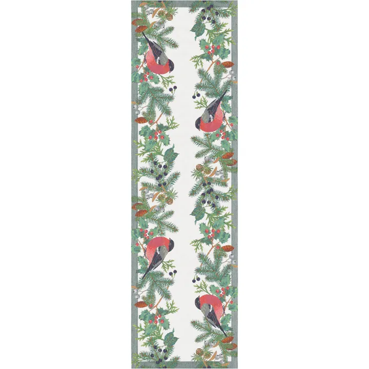 Domherre bordsløper 35x120 cm - Multi - Ekelund Linneväveri