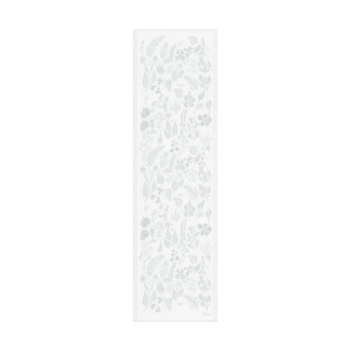 Herbarium bordsløper 35x120 cm - Grå - Ekelund Linneväveri