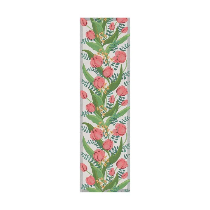 Tulpanlund bordløper 35x120 cm - Multi - Ekelund Linneväveri