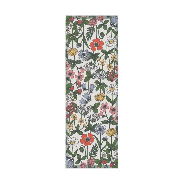 Vildblomster bordløper 35x100 cm - Multi - Ekelund Linneväveri