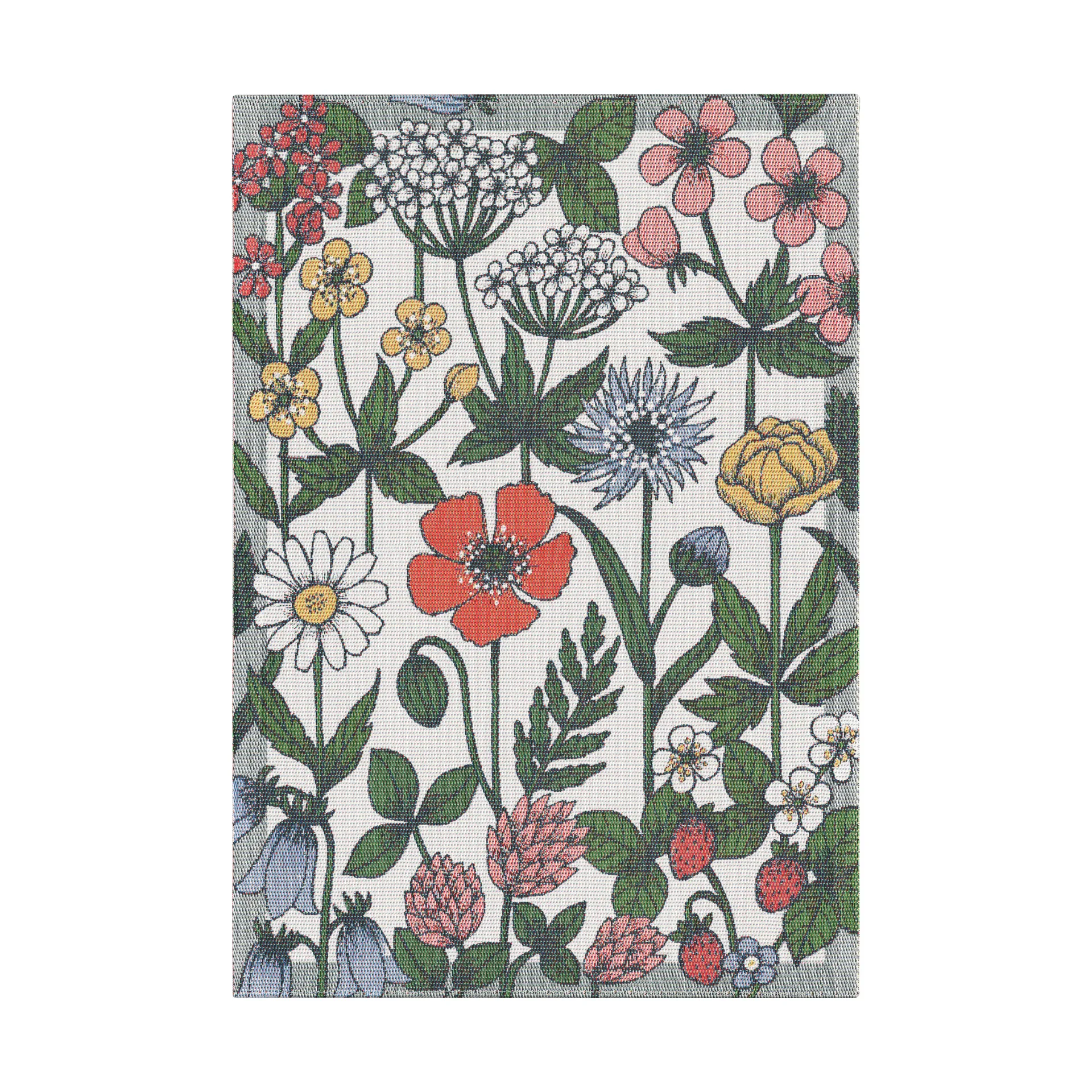 Vildblomster kjøkkenhåndkle 35x50 cm, Multi Ekelund Linneväveri