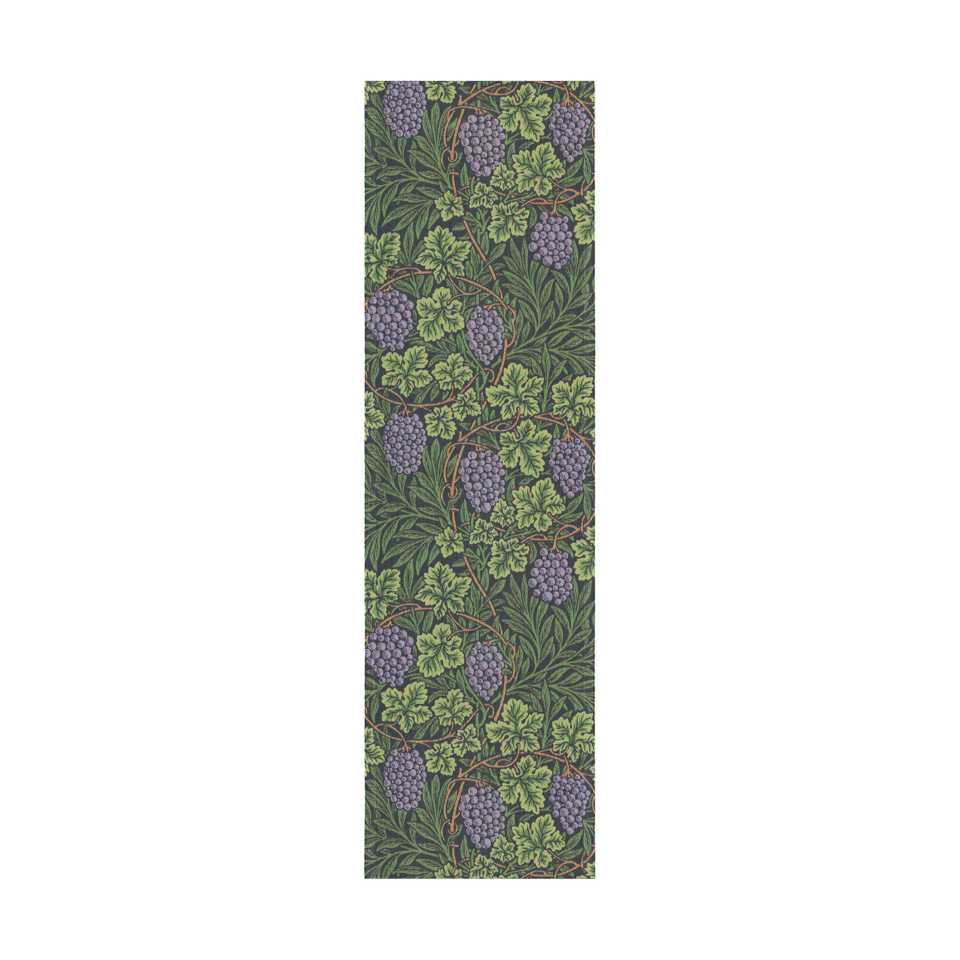 Vine bordløper 35x120 cm, Grønn Ekelund Linneväveri