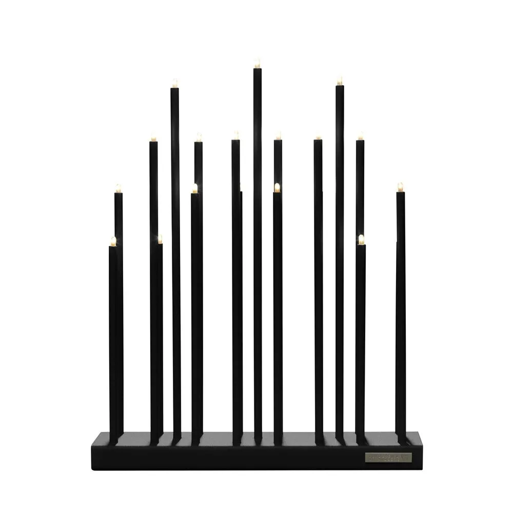 Elflugan Elflugan elektrisk lysestake Carbon black