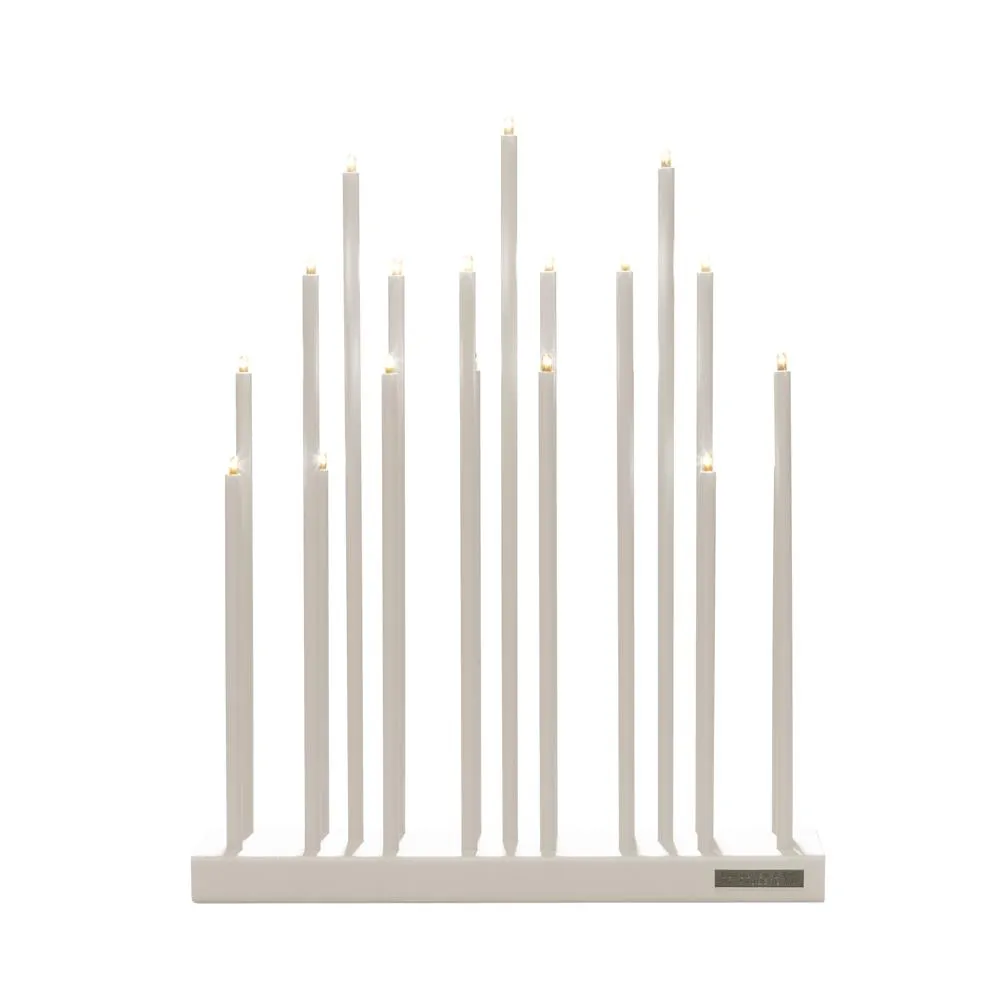 Elflugan Elflugan elektrisk lysestake Off-white