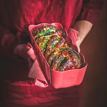 Emile Henry Madeleine brødform - Bubbelgum - Emile Henry