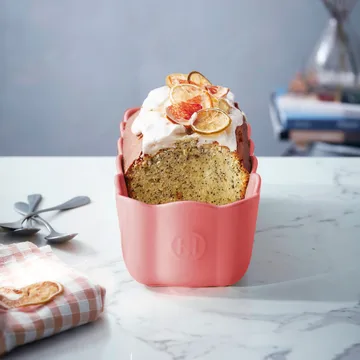 Emile Henry Madeleine brødform - Bubbelgum - Emile Henry