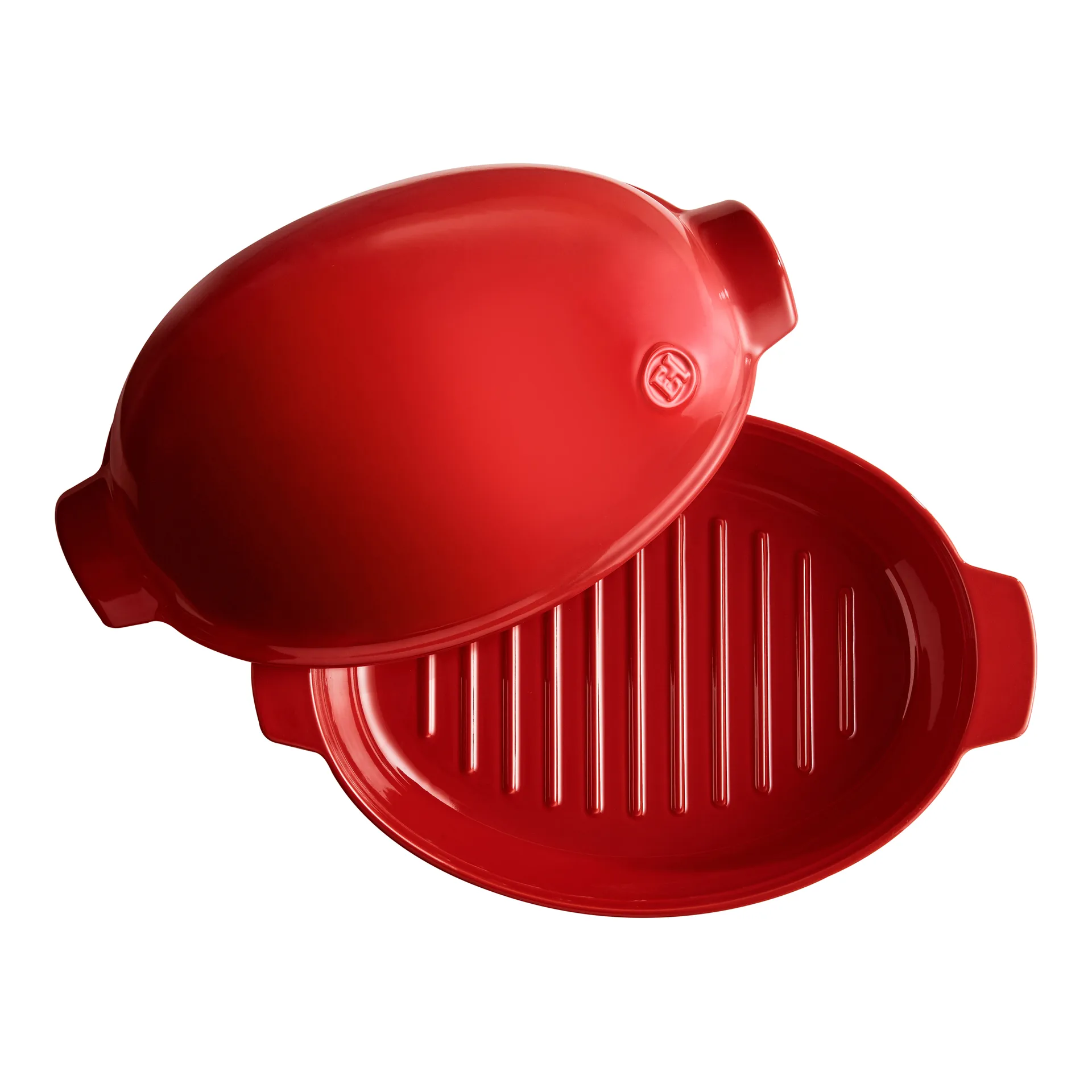 Emile Henry roaster large 9 L, Rød Emile Henry