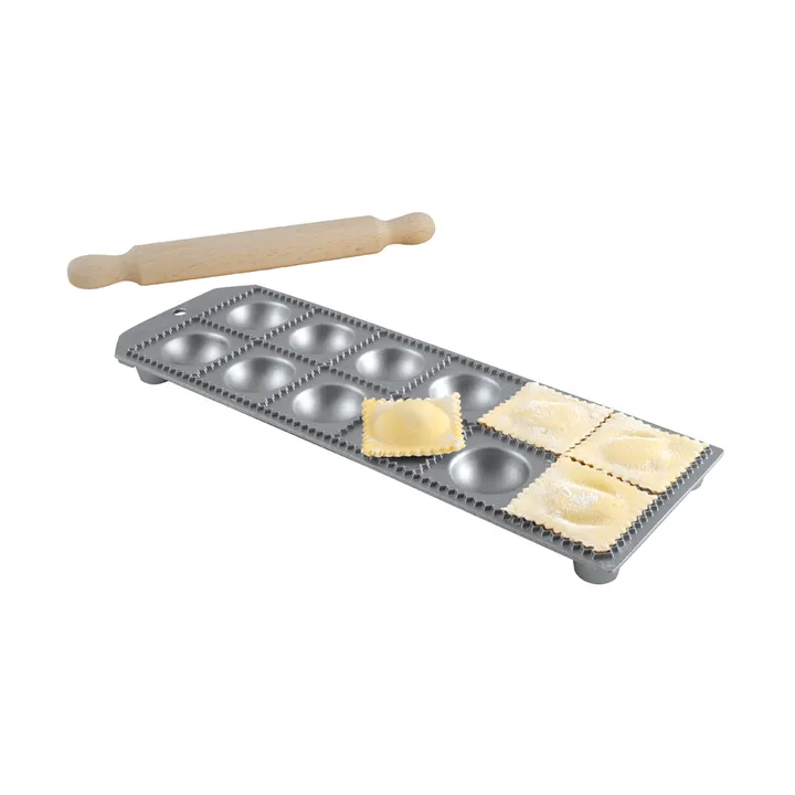 Eppicotispai ravioliform med kjevle - Aluminium, 12 hull - Eppicotispai