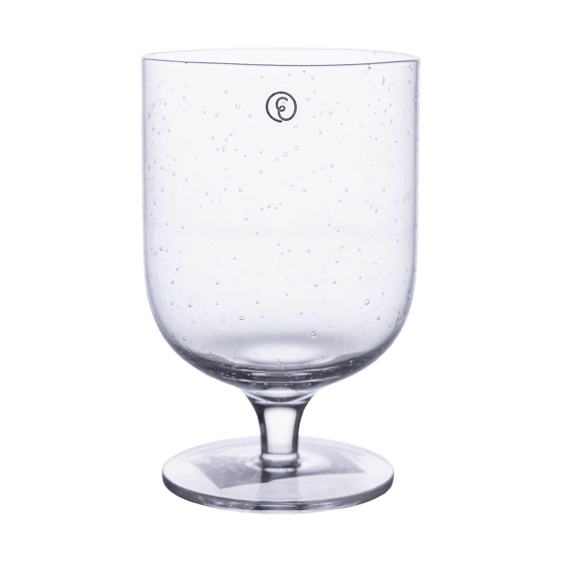 Ernst boblete drikkeglass på fot 30 cl 2 stk., Klar ERNST
