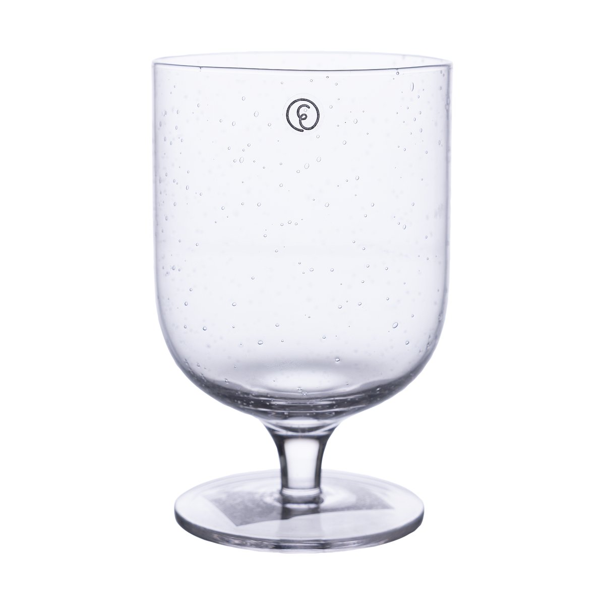 ERNST Ernst boblete drikkeglass på fot 30 cl 2 stk. Klar