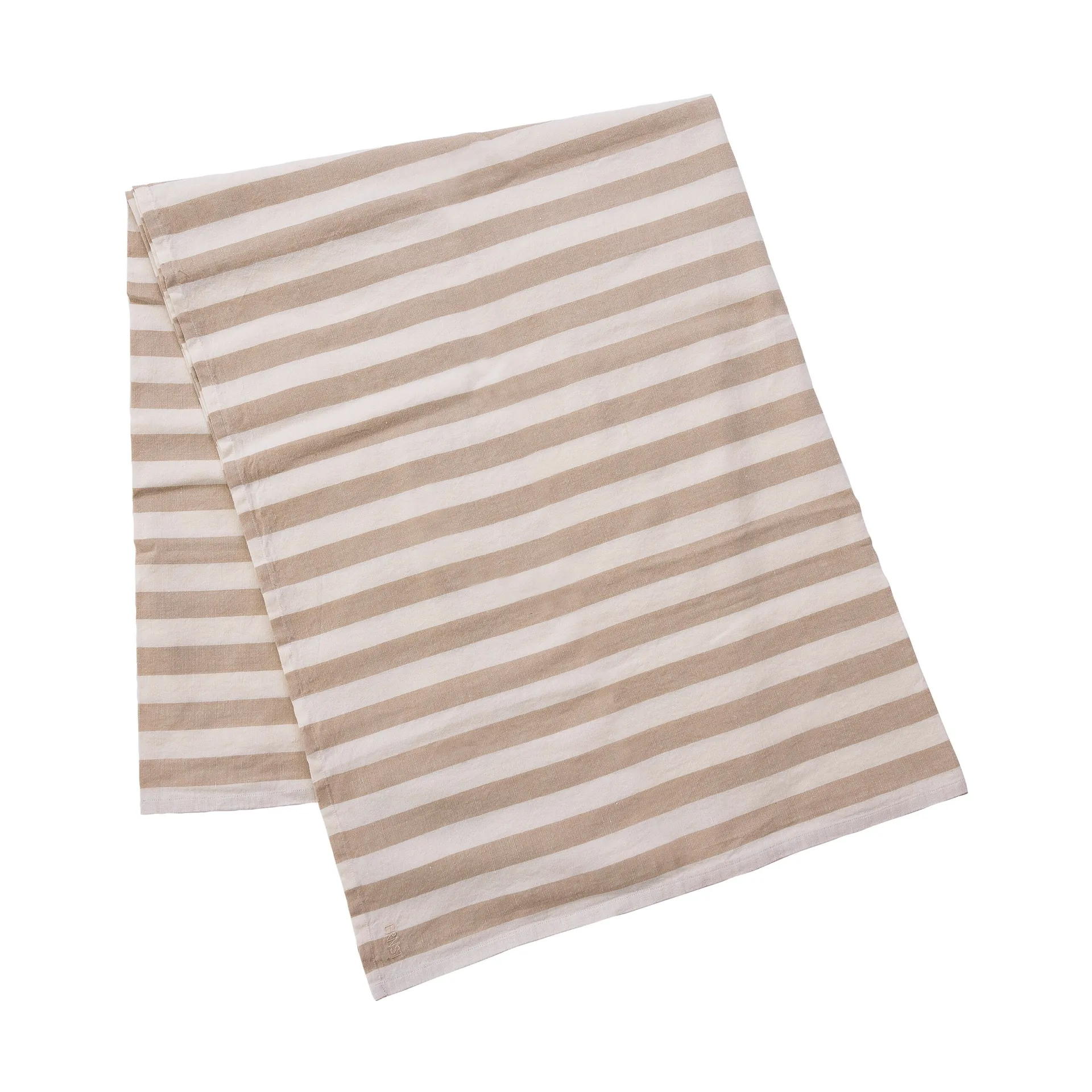Ernst bordduk, stripete 145x240 cm, Beige-hvit ERNST