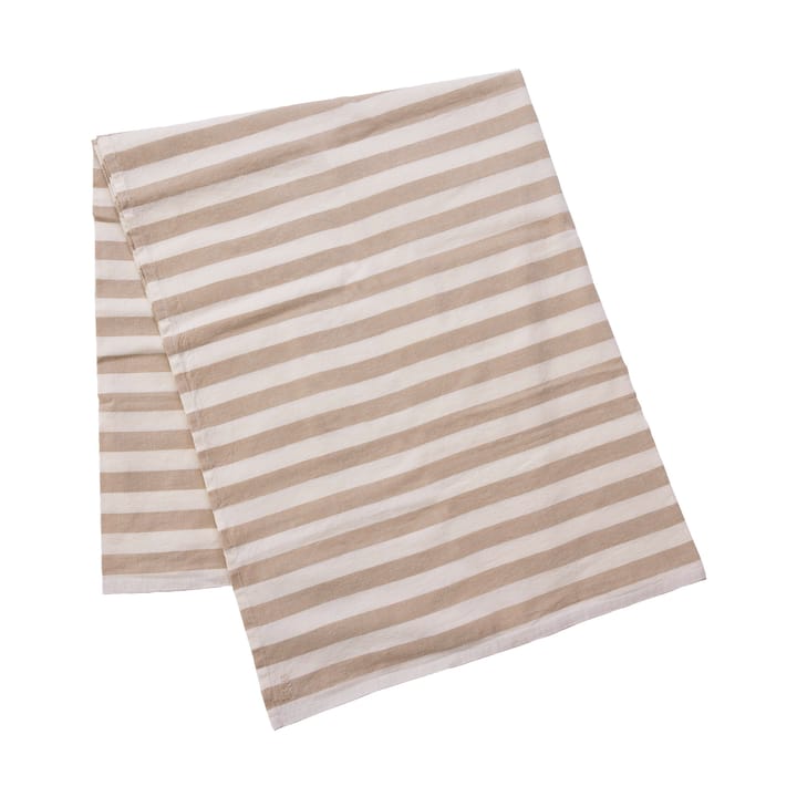 Ernst bordduk, stripete 145x240 cm, Beige-hvit ERNST