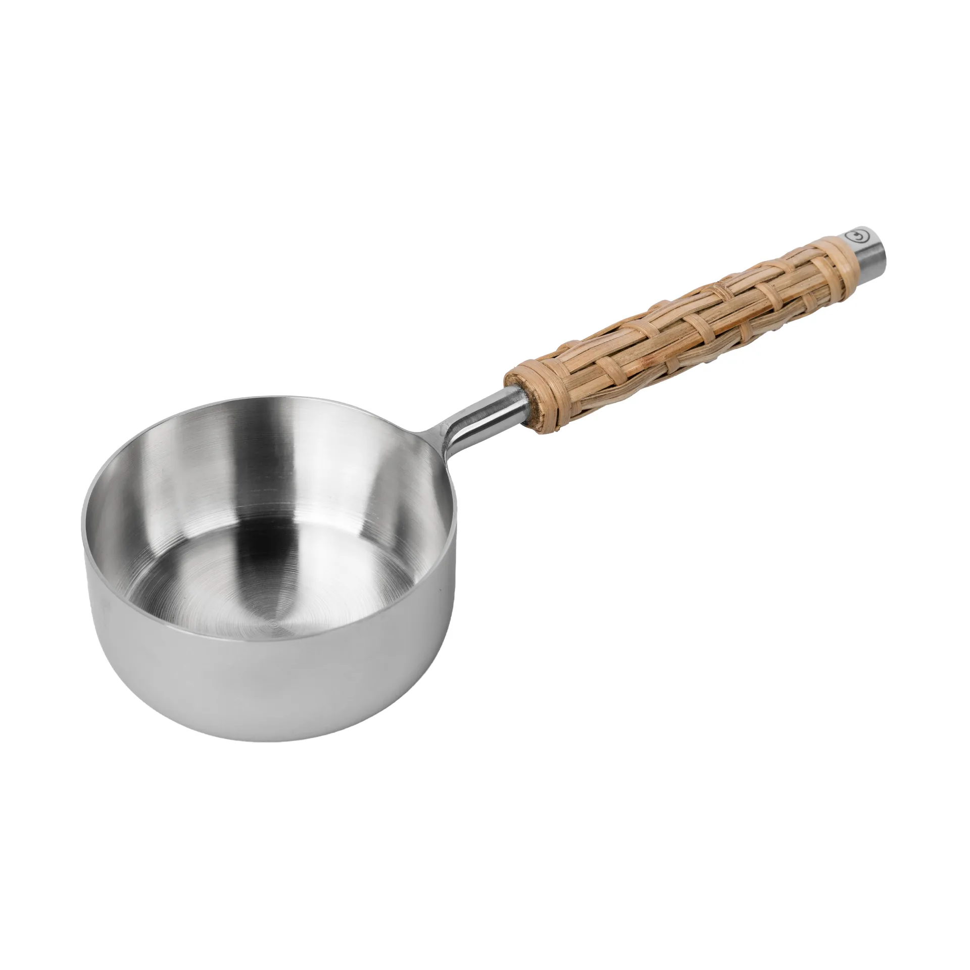 Ernst desilitermål m. flettet håndtak, Sjøgress, 18 cm ERNST