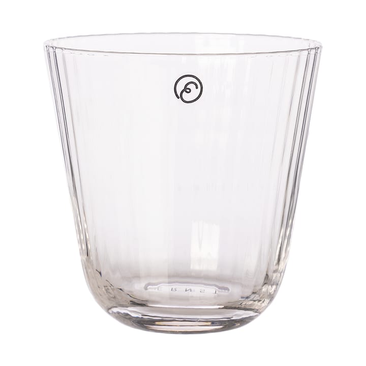 Ernst drikkeglass riflet, 25 cl ERNST