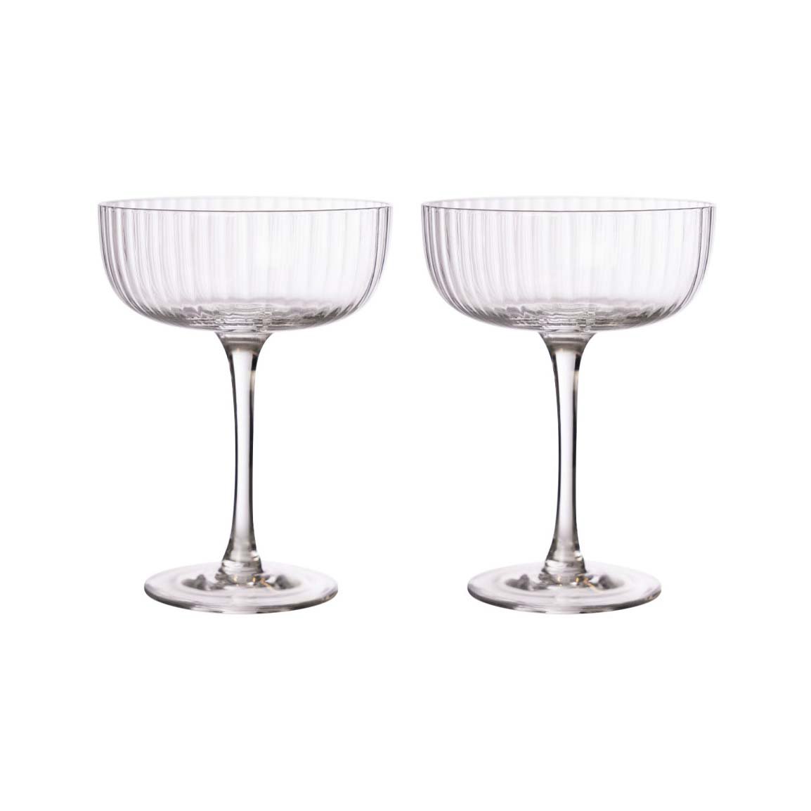 ERNST Ernst glass på fot 2-pakning Klar