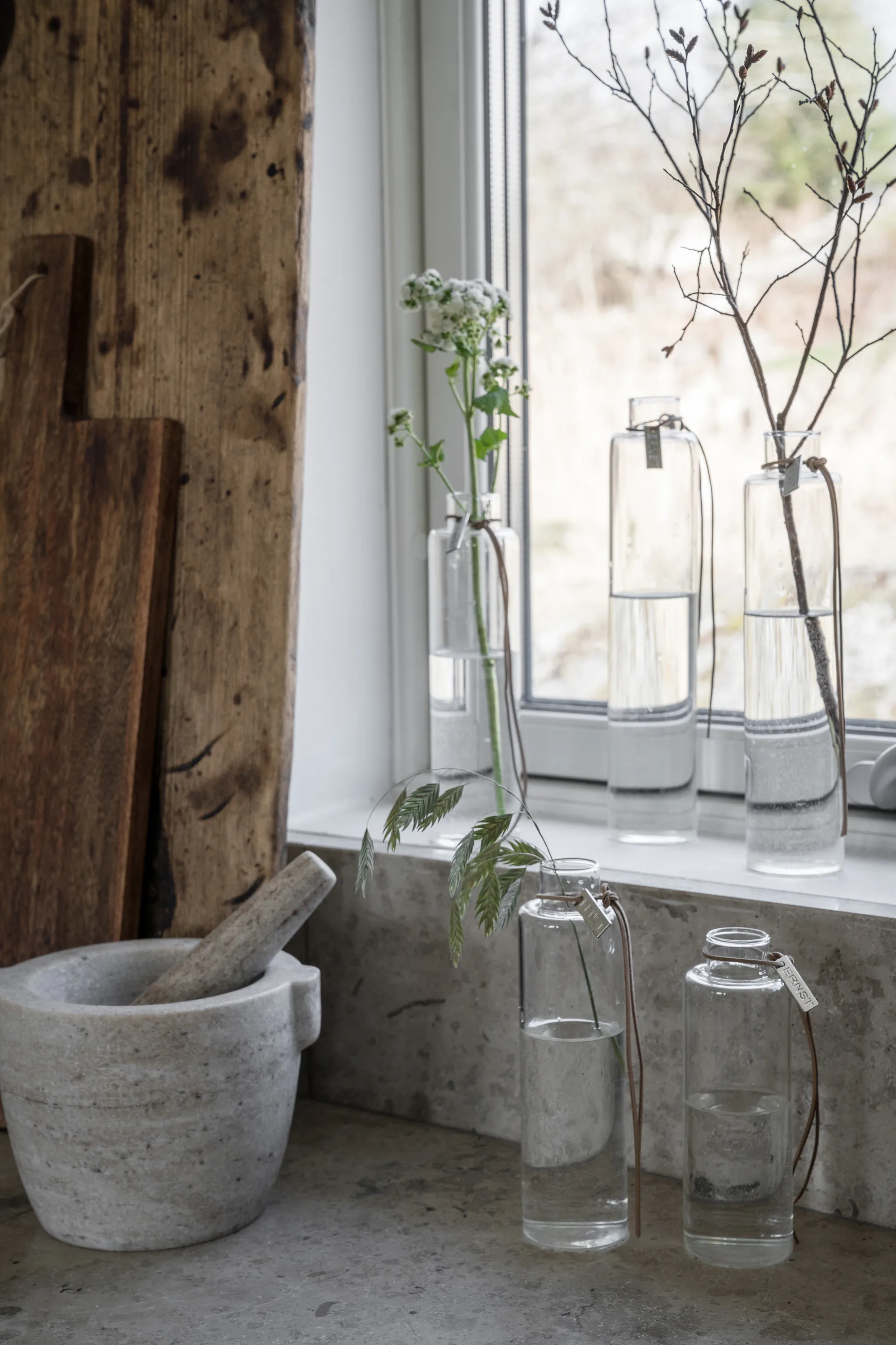 Ernst glassvase Ø5 cm, H 15 cm ERNST