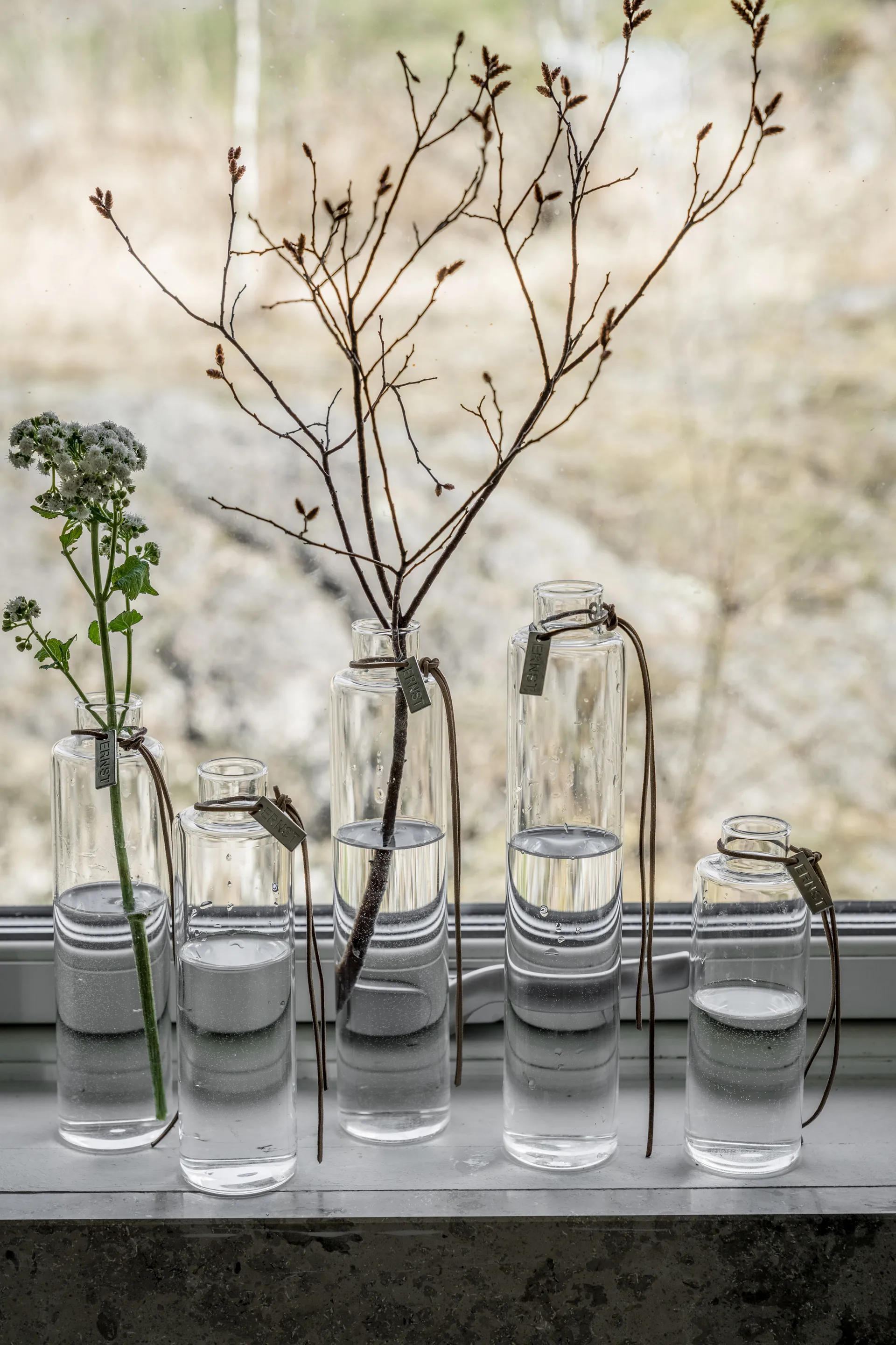 Ernst glassvase Ø5 cm, H 18 cm ERNST