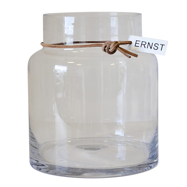 Ernst glassvase H18cm Ø12,5cm, Klar ERNST