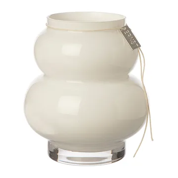 Ernst glassvase kurvet 14 cm - Hvit - ERNST