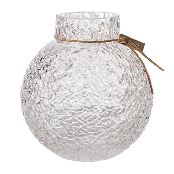 Ernst glassvase struktur klar - Ø13x14 cm - ERNST