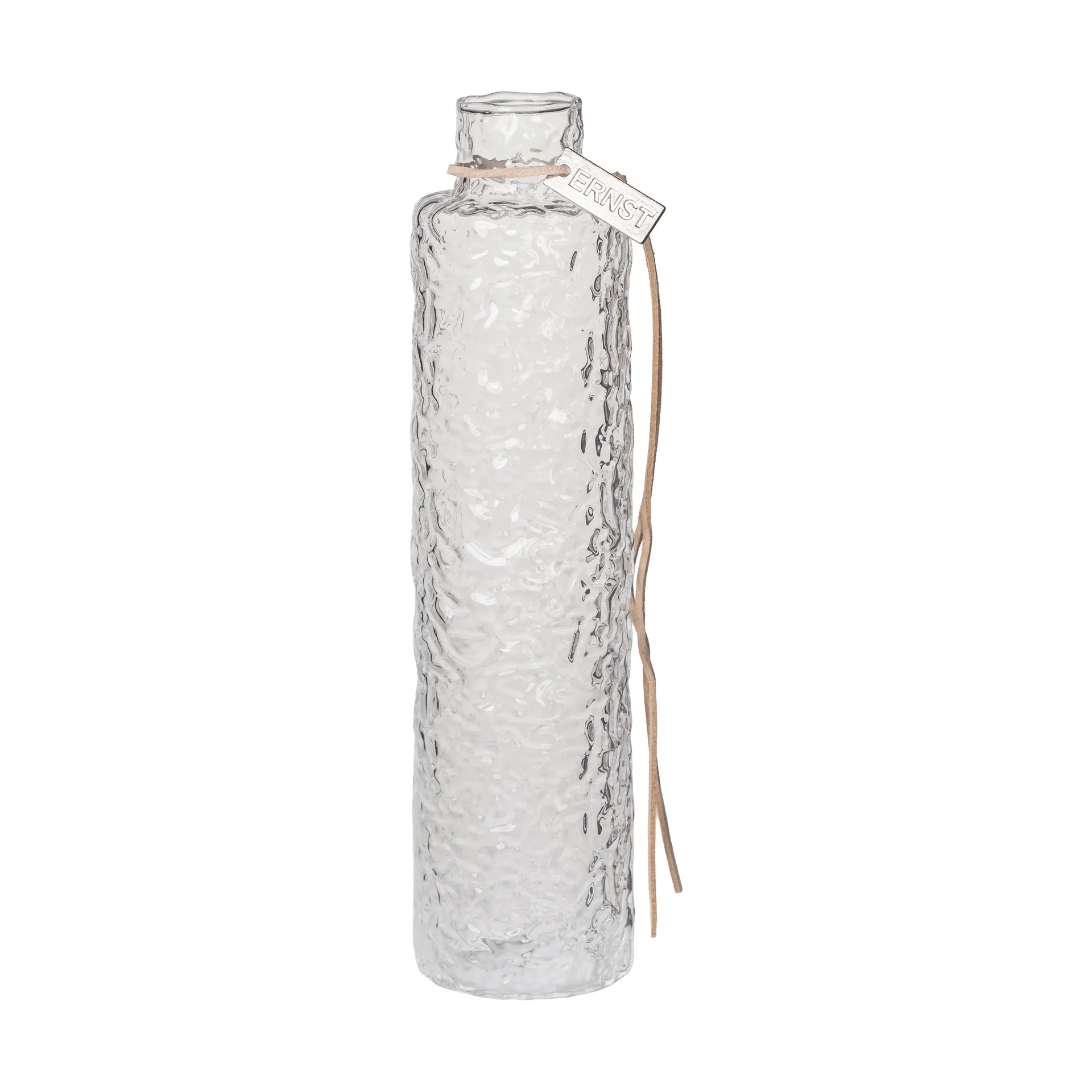 Ernst glassvase struktur klar, Ø5x20 cm ERNST