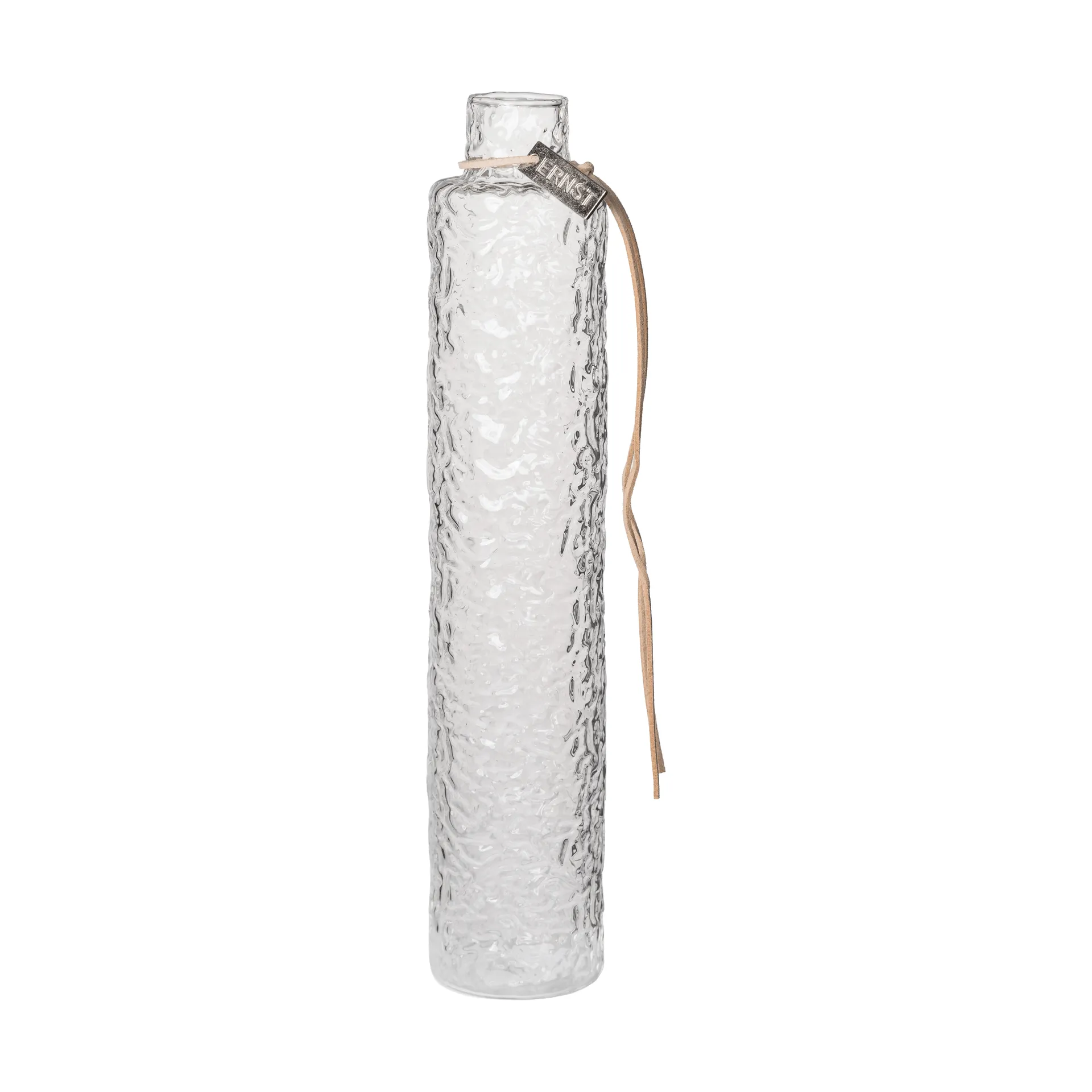 Ernst glassvase struktur klar, Ø5x25 cm ERNST