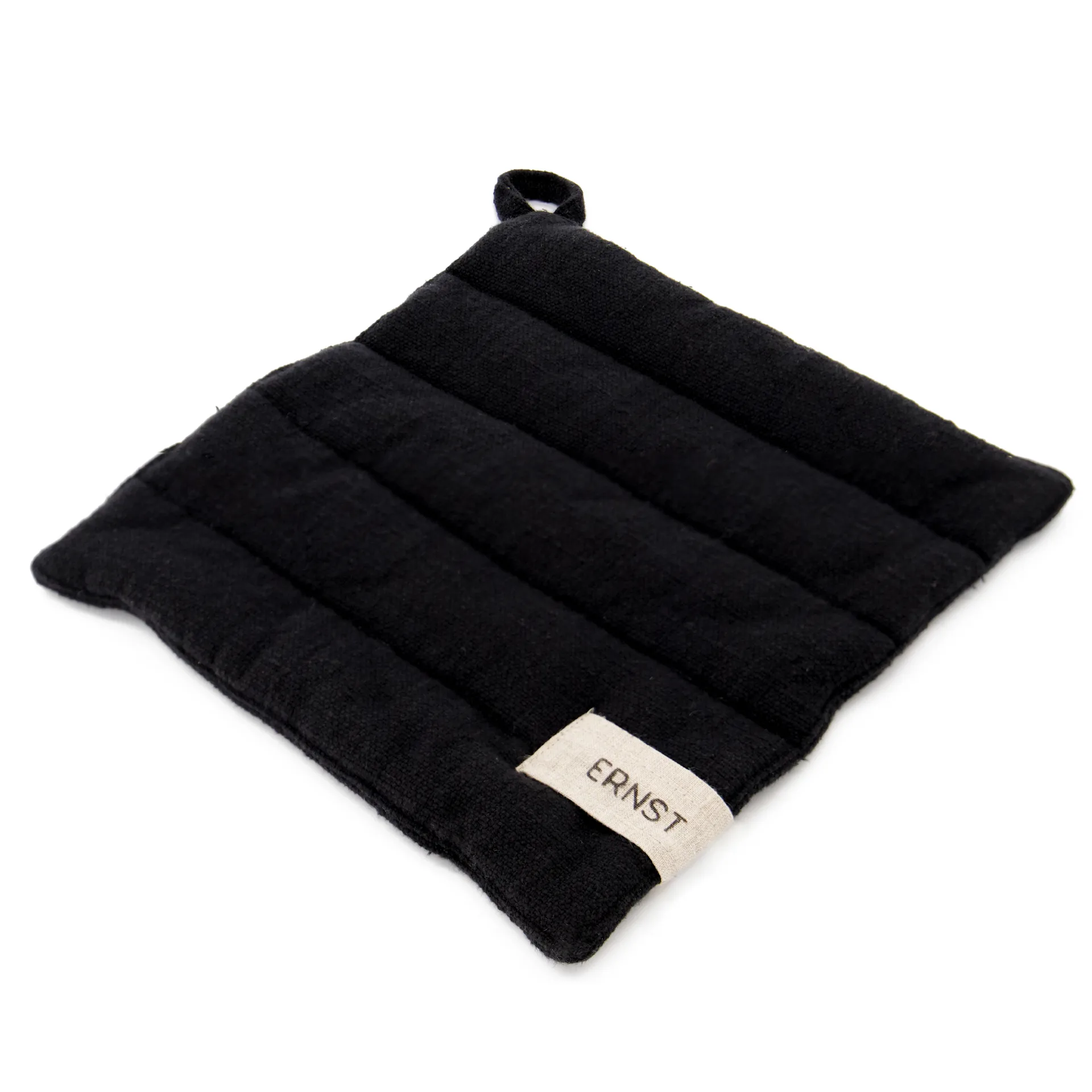 Ernst grytelapp bomull, Svart ERNST