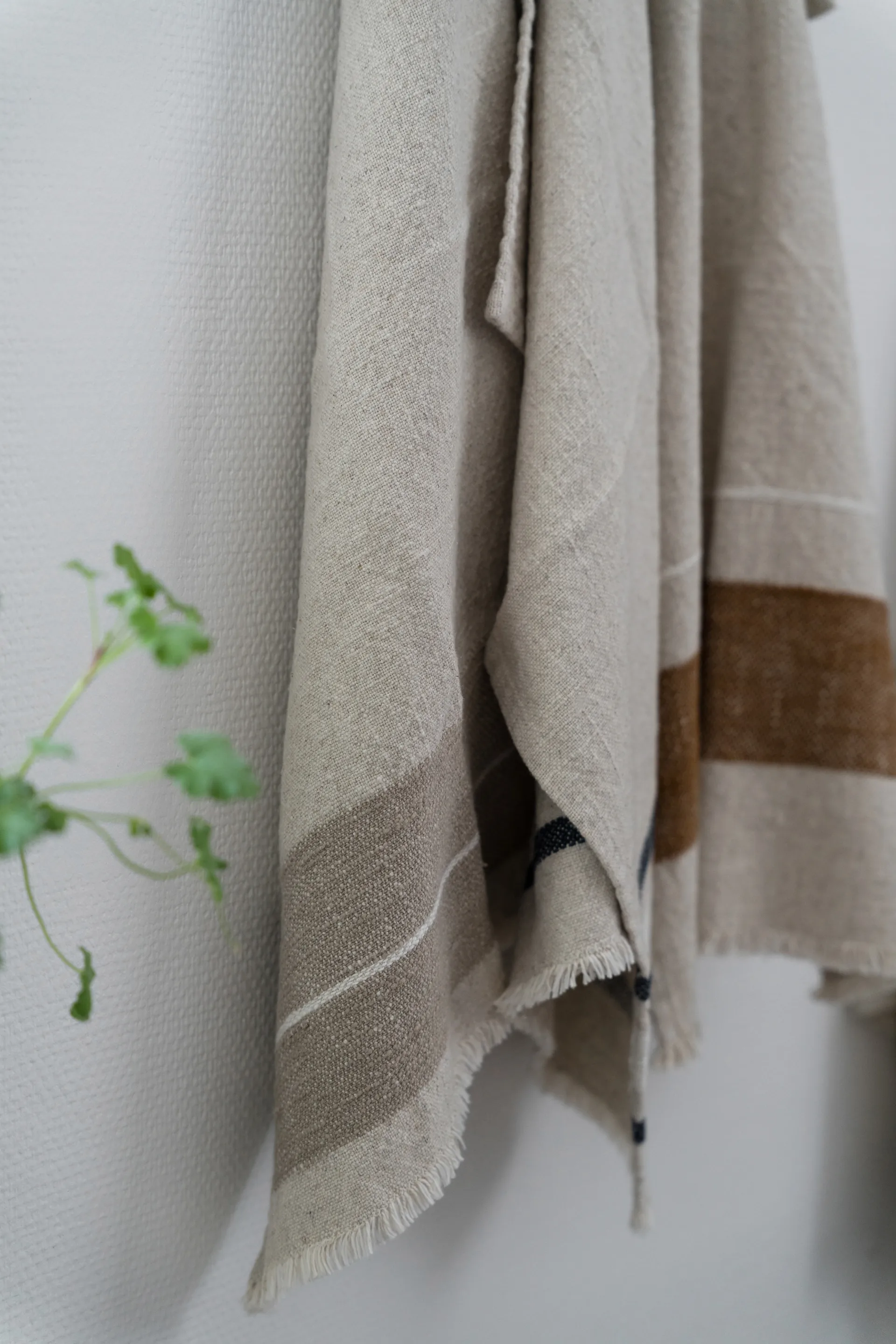 Ernst kjøkkenhåndkle, Natur-beige-hvit, 47x70 cm ERNST