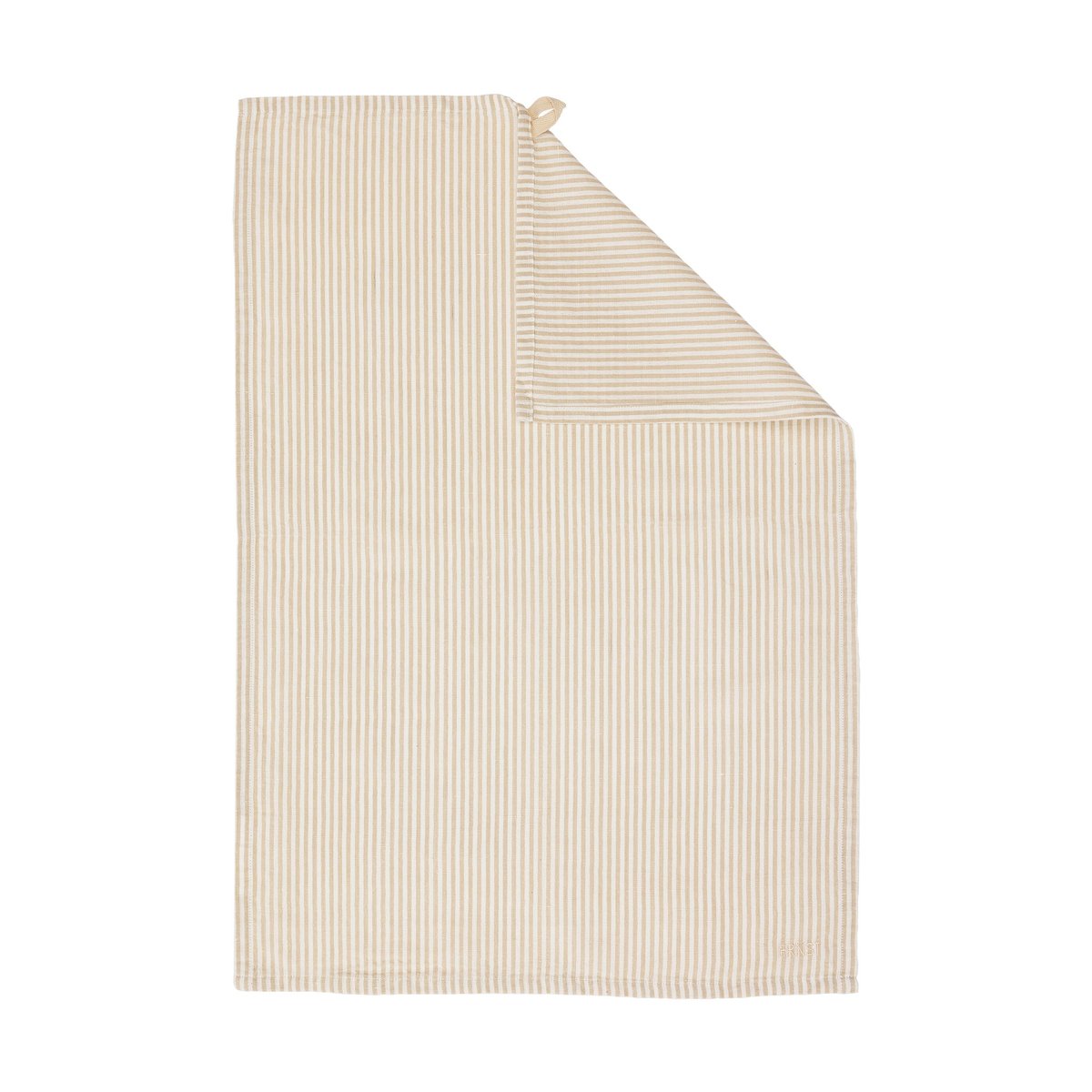ERNST Ernst kjøkkenhåndkle smale striper 47×70 cm Beige-hvit