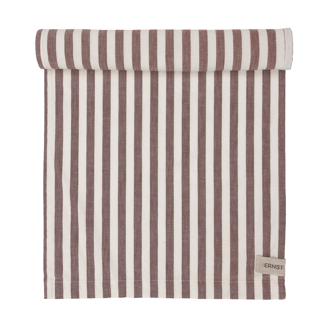 ERNST Ernst løper bred stripe 45x150 Rød-hvit