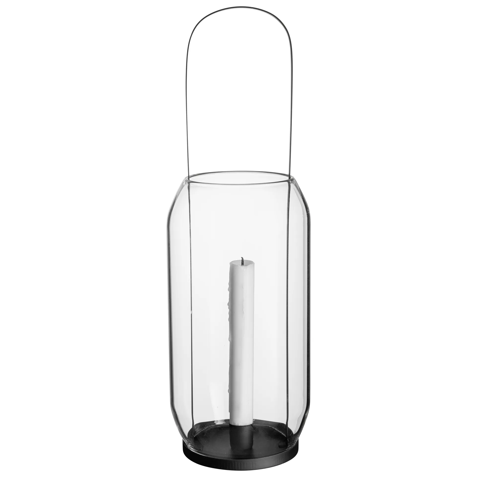 Ernst lykt for kubbelys 40 cm, Svart ERNST