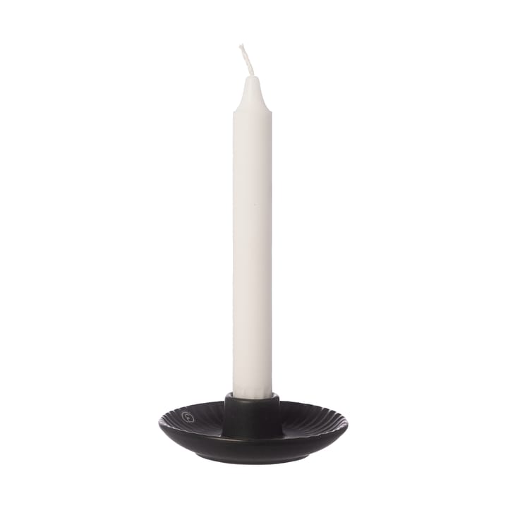 Ernst lysestake Ø10,5x3,5 cm - Svart - ERNST