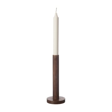 Ernst lysestake av tre 20 cm - Mørkebrun - ERNST