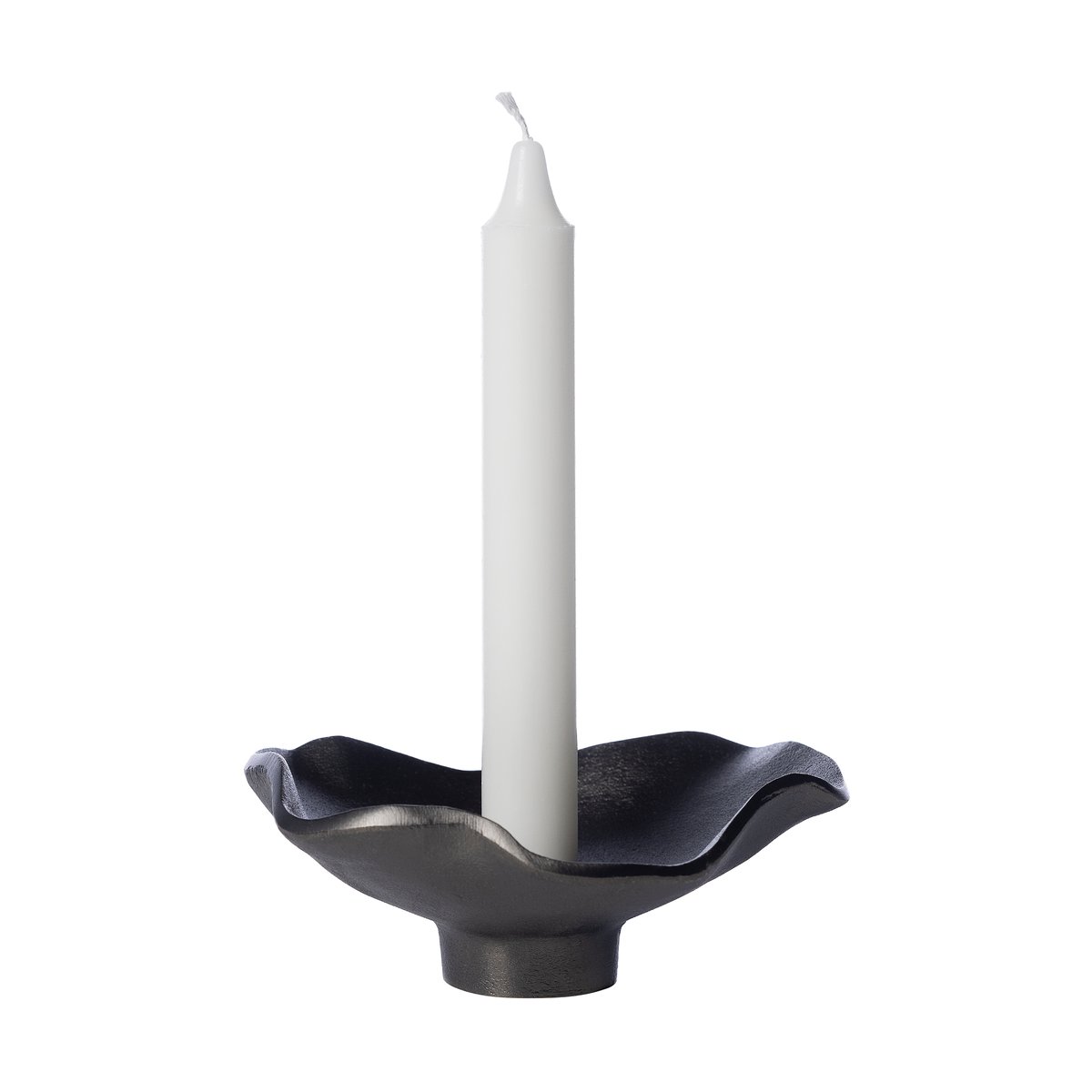 ERNST Ernst lysestake svart aluminium Ø 14 cm