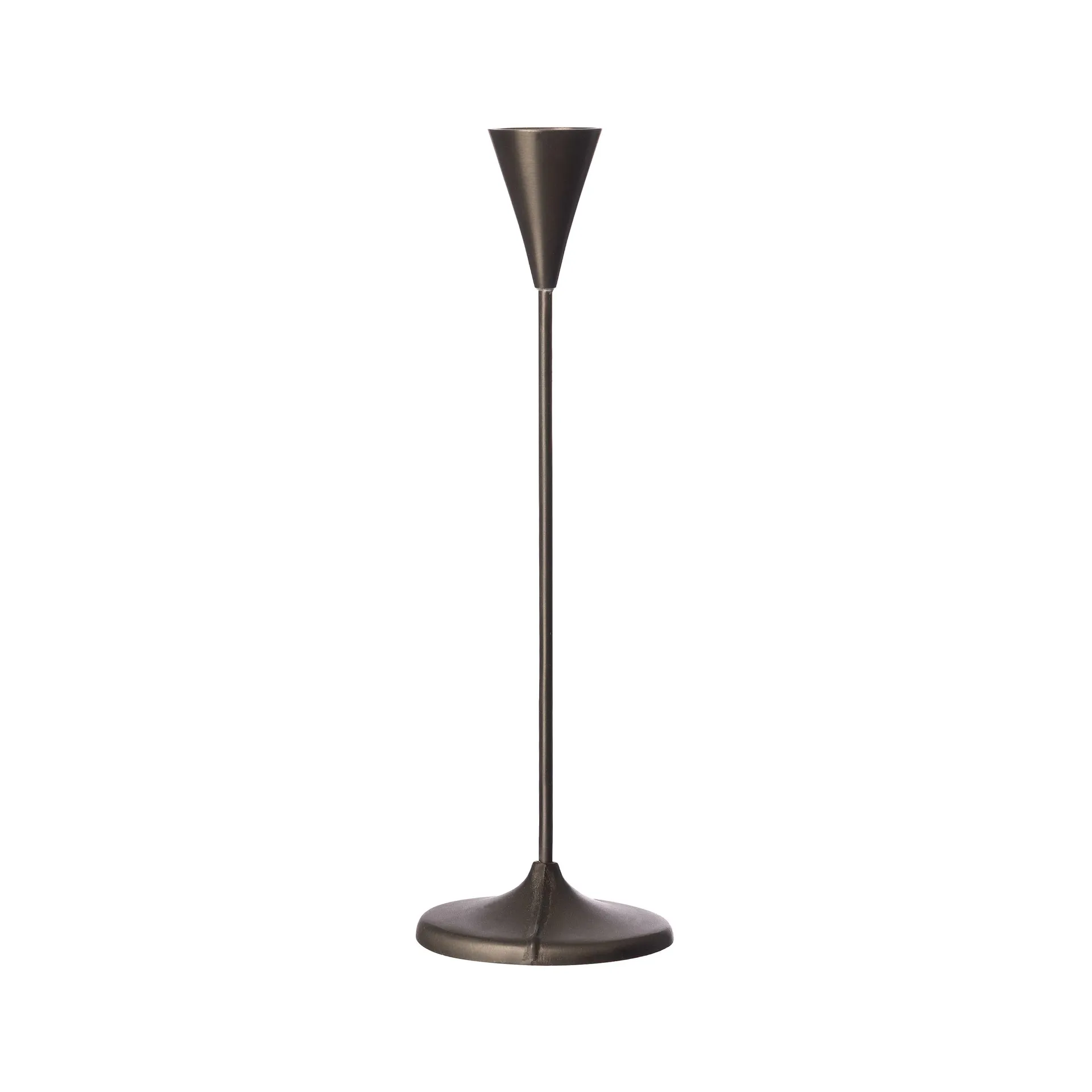 Ernst lysestake svertet krom, 25 cm ERNST