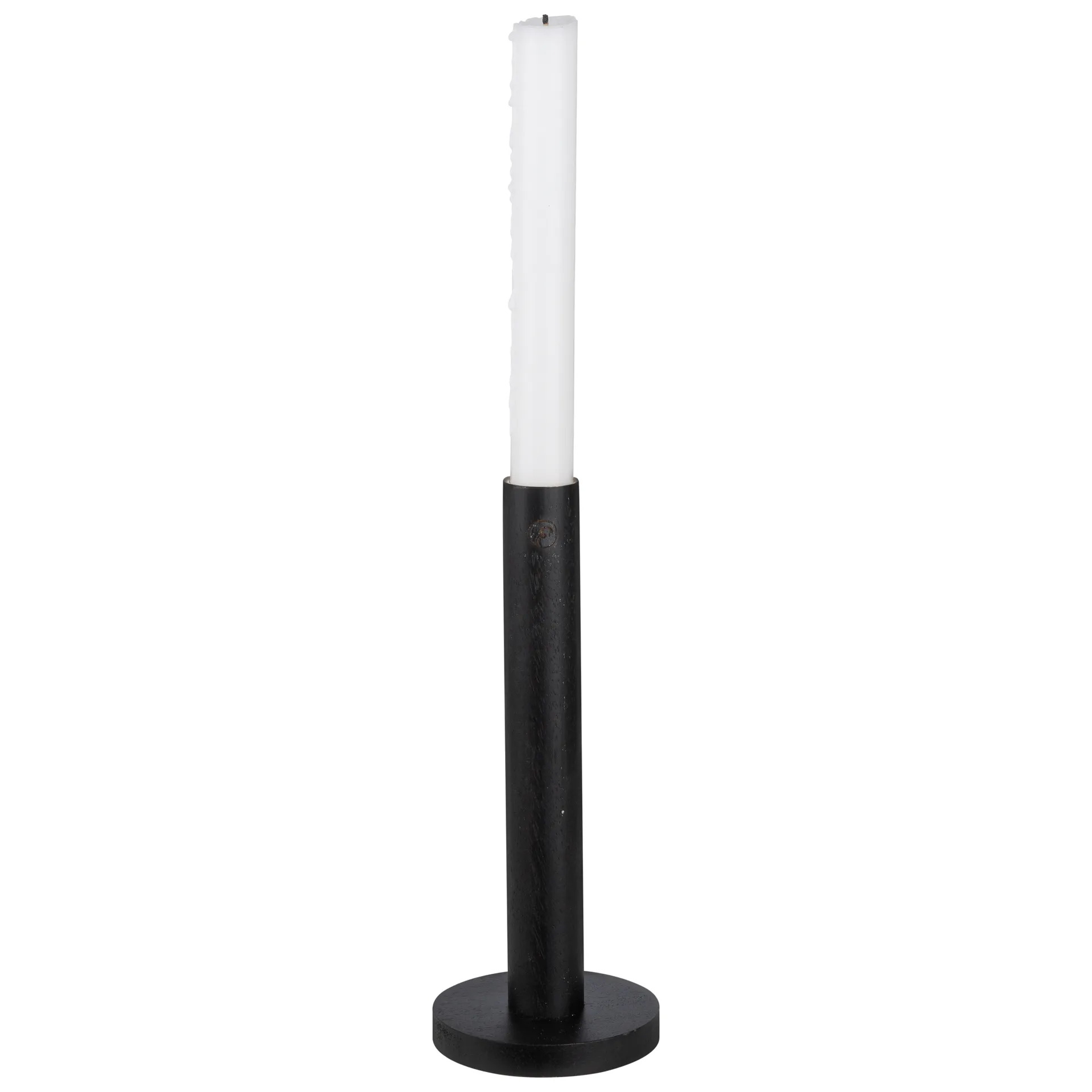 Ernst lysestake tre svart, 20 cm ERNST