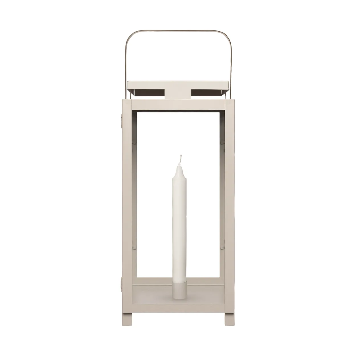 ERNST Ernst lyslykt for kronelys 16x43 cm Beige