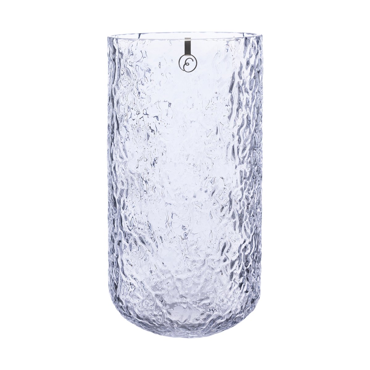 ERNST Ernst mønstret vase 25 cm Klar