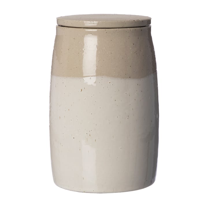 Ernst oppbevaringsboks med lokk steingods, 21 cm ERNST